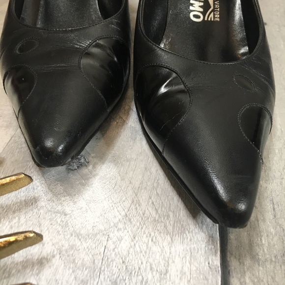 Vintage Salvatore Ferragamo pumps - Picture 6 of 8